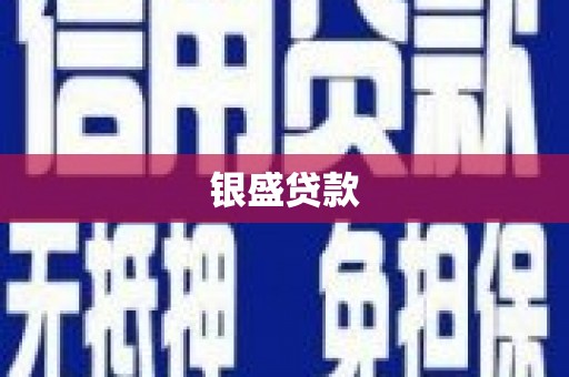 右江银盛贷款