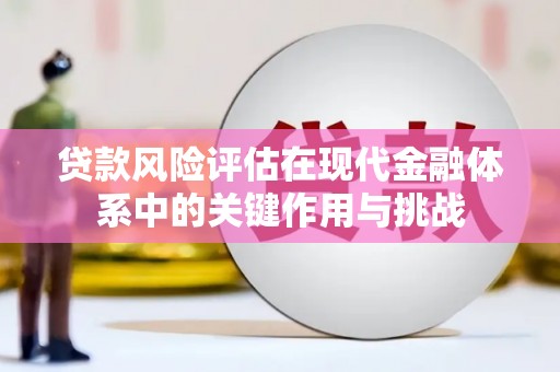 金昌贷款风险评估在现代金融体系中的关键作用与挑战