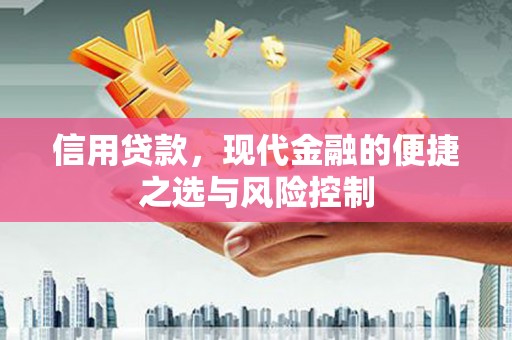 兴县信用贷款，现代金融的便捷之选与风险控制