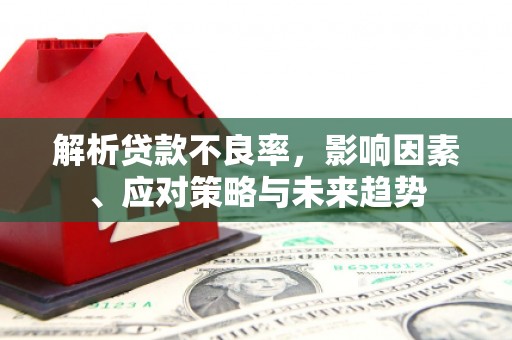 都昌解析贷款不良率，影响因素、应对策略与未来趋势