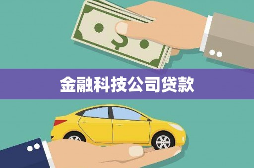 新绛金融科技公司贷款