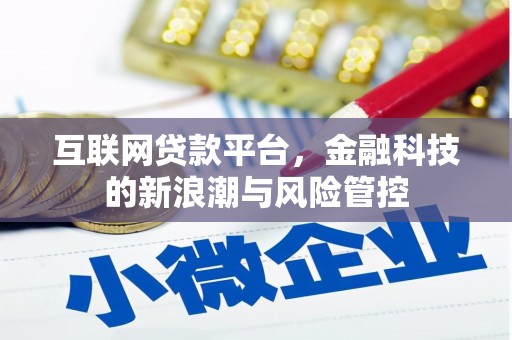 梓潼互联网贷款平台，金融科技的新浪潮与风险管控