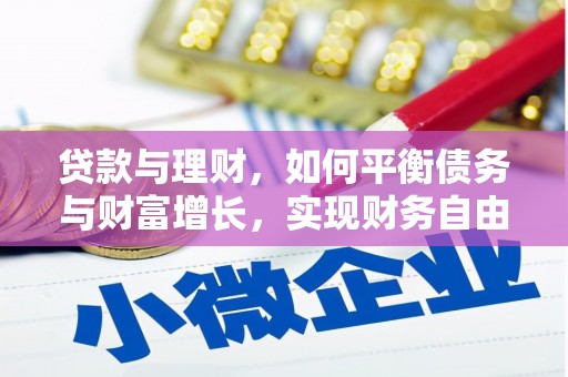 武山贷款与理财，如何平衡债务与财富增长，实现财务自由